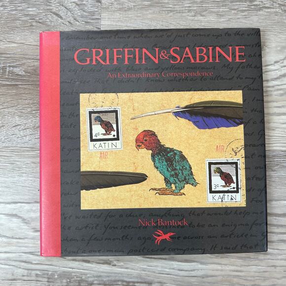 Griffin & Sabine Hardcover Book Bundle by Nick Bantock Set of 2 Illustrated - Picture 2 of 10